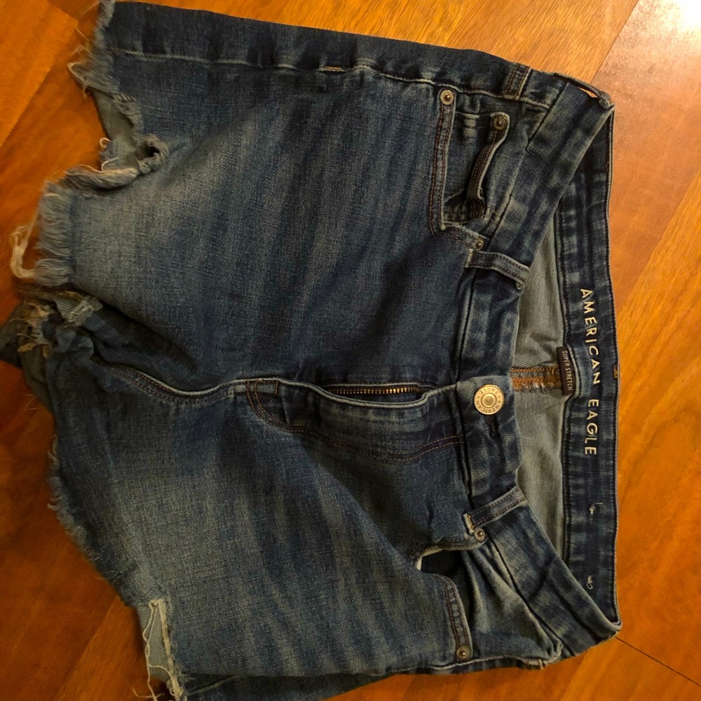 American Eagle Distressed Shorts
